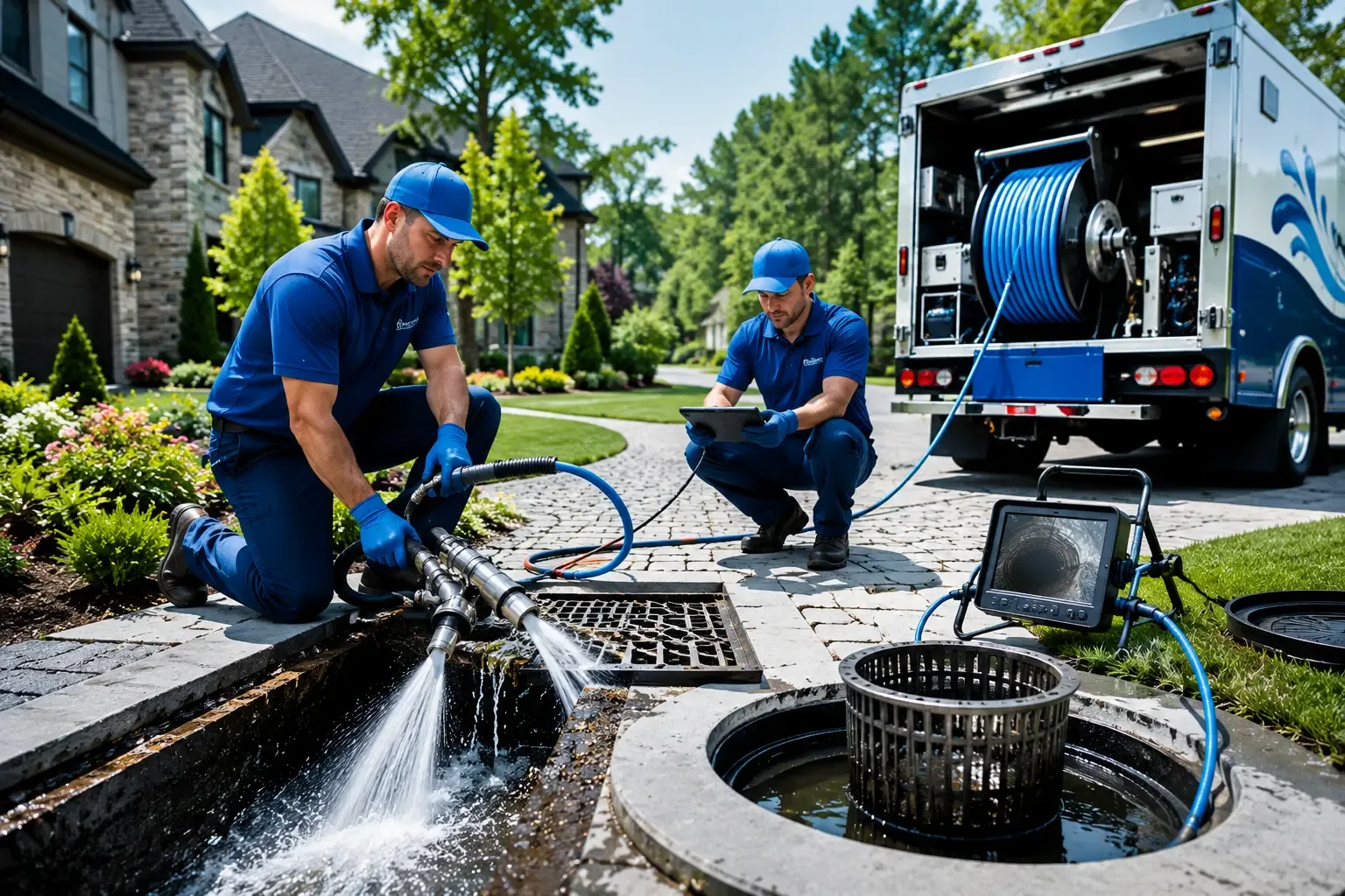 Local outdoor drain cleaning professionals in Saint Leonard, MD