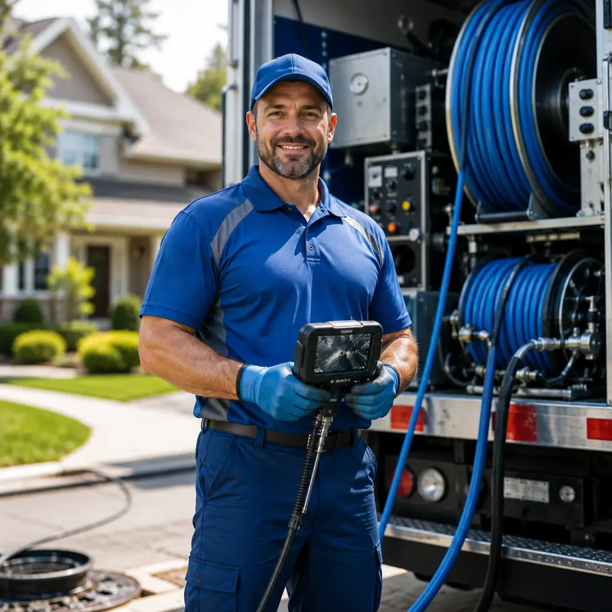 Local outdoor drain cleaning specialists in Saint Leonard, MD